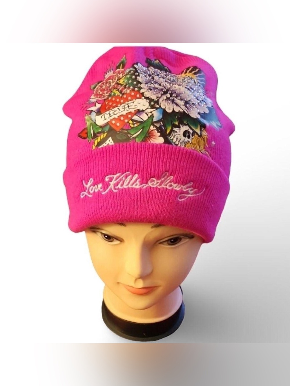 🆕 Ed Hardy embroidered beanie